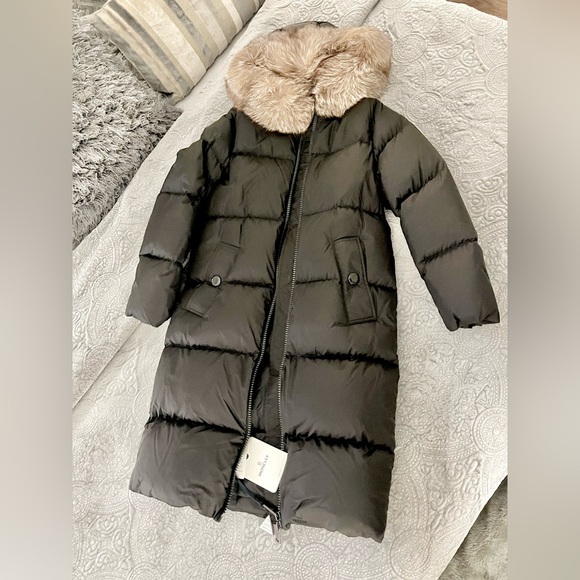 MONCLER MARRIONNIER LONG PARKA WINTER COAT.. NEVER WORN!!!! - Picture 6 of 16